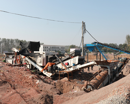 廣州時產200噸的建筑垃圾破碎生產線